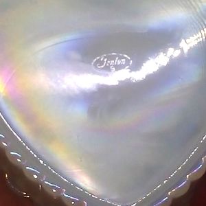 Fenton trinket Holder